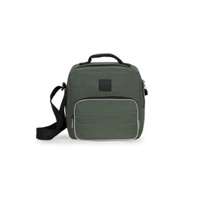 Lancheria Térmica Juvenil Masculina Color Block  Verde Escuro