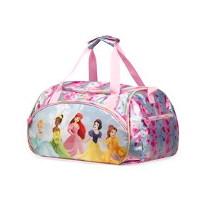 Bolsa de Viagem Feminina Infantil Princesas Rosa
