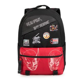 Kit Mochila + Necessaire + Bolsa de Ombro Deadpool & Wolverine - Edição Especial Marvel