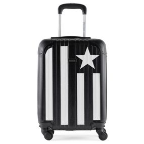 Mala de Viagem Botafogo de Bordo 10 Kg ABS Oficial Preta