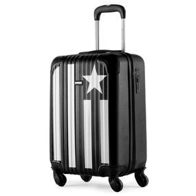 Mala de Viagem Botafogo de Bordo 10 Kg ABS Oficial Preta