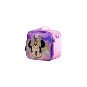 Lancheira Térmica Infantil Feminina Minnie Disney Rosa