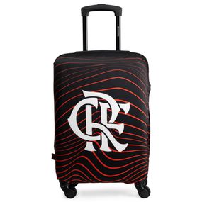Capa de Mala Pequena Flamengo CRF Oficial Preta