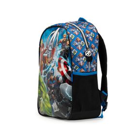 Mochila Escolar Masculina Infantil Vingadores Azul