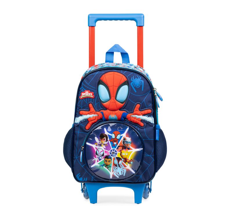 0226083035001---MOCHILA-C-2-RODAS-SPIDEY-BABY-25K--AZUL-ESCURO-U--1-