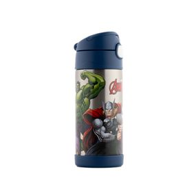Garrafinha Térmica Infantil Vingadores 320 ml Azul Escuro