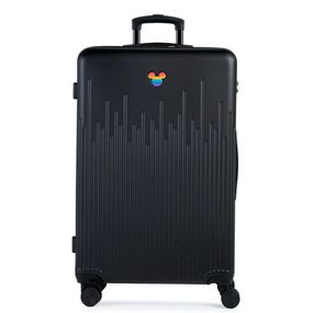 Mala de Viagem Grande 32 Kg  ABS 4 Rodas Disney Pride Preta