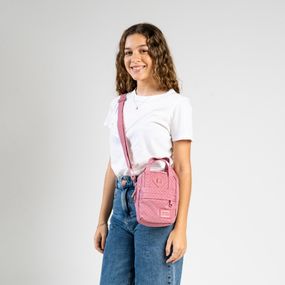 Shoulder Bag Feminina Polka Dots Rosa