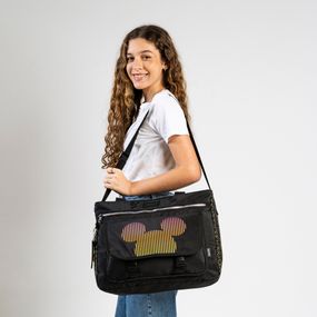 Bolsa Mickey Preta Disney