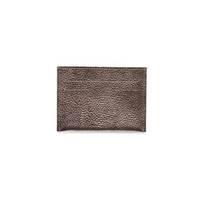 Porta Cartão Slim em Couro Pequeno Basic Onix