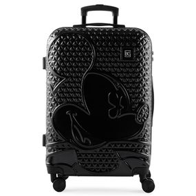 Mala Média 23 Kg ABS 4 Rodas Mickey Epcot Preta