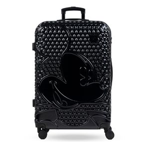 Mala de Viagem Grande 32 Kg ABS 4 Rodas Mickey Epcot Preta