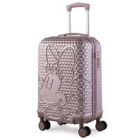 Mala de Bordo 10 Kg ABS 4 Rodas Minnie Epcot Rosé