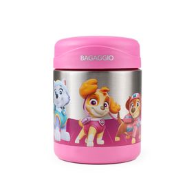 Pote Térmico Infantil 350 ml Skye e Equipe Rosa