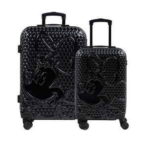 Conjunto de Malas ABS 4 Rodas P e M Minnie Epcot Preta