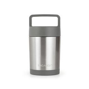 Pote Térmico 500ML com Alça Prata