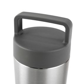 Pote Térmico 500ML com Alça Prata