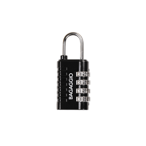 Cadeado para Mala com 4 Dígitos Alloy Preto