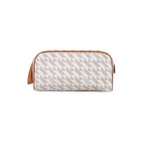 Necessaire de Viagem Feminina Maxi Monograma BG Bege