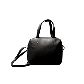 Bolsa Feminina Mini Baú Rebite Preta