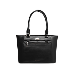 Bolsa de Ombro Feminina Tote Torniquete Preta