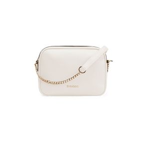 Bolsa Transversal Feminina Pequena Correntes Off White