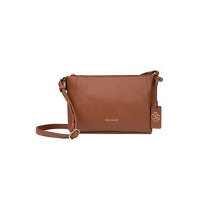 Bolsa Transversal Feminina Soft Premium Caramelo