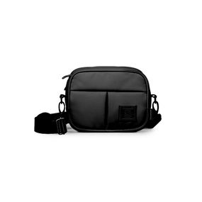Bolsa Transversal Feminina Pequena Esportiva Puff II Preta