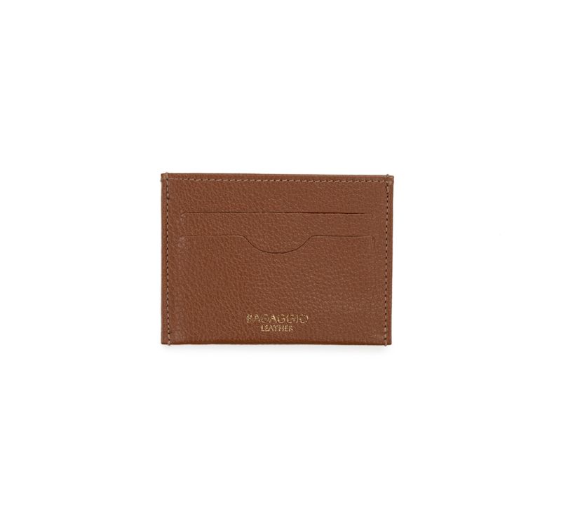 0098441152001 - PORTA-CARTAO SLIM COURO BASIC PEQUENO  CARAMELO -1-.JPG