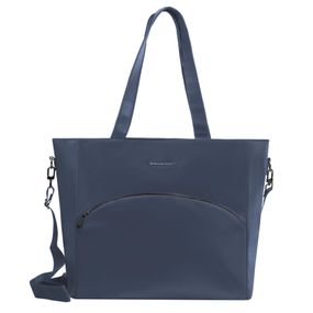 Bolsa Executiva Grande Feminina Donna Azul Marinho