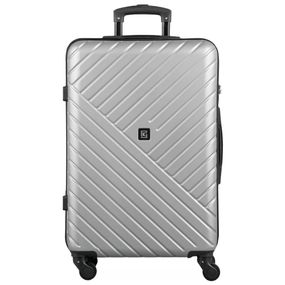 Mala Média 23 Kg ABS 4 Rodas 26" Detroit Prata