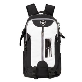 Mochila Botafogo Masculina Grande para Notebook Glorioso Escudo Branca