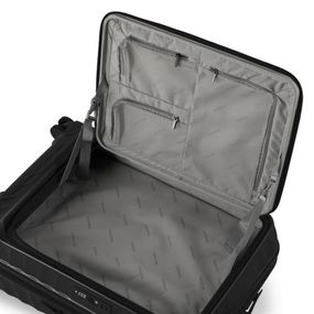 Mala Média 23 Kg Policarbonato 4 Rodas Barcelona II Preta