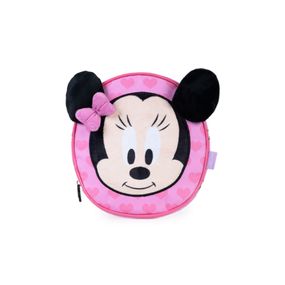 Lancheira Escolar Feminina  Minnie Baby Rosa