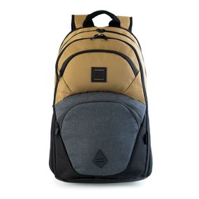 Mochila Escolar Masculina High Shape III para Notebook Bege