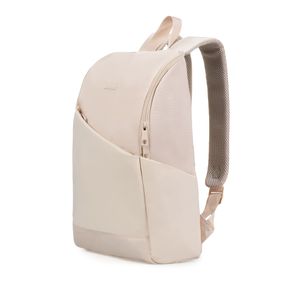 Mochila Feminina Executiva Para Notebook Elegance Bege