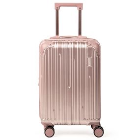 Mala de Bordo 10 kg ABS 4 Rodas Monte Carlo Rosé