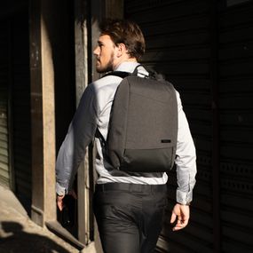 Mochila Masculina Grande Executiva  para Notebook Antifurto Urban Preta