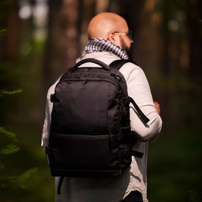 Mochila Masculina Grande Executiva Para Notebook Road Preta