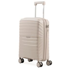 Mala de Bordo 10 Kg Polipropileno 4 Rodas Rover Off White