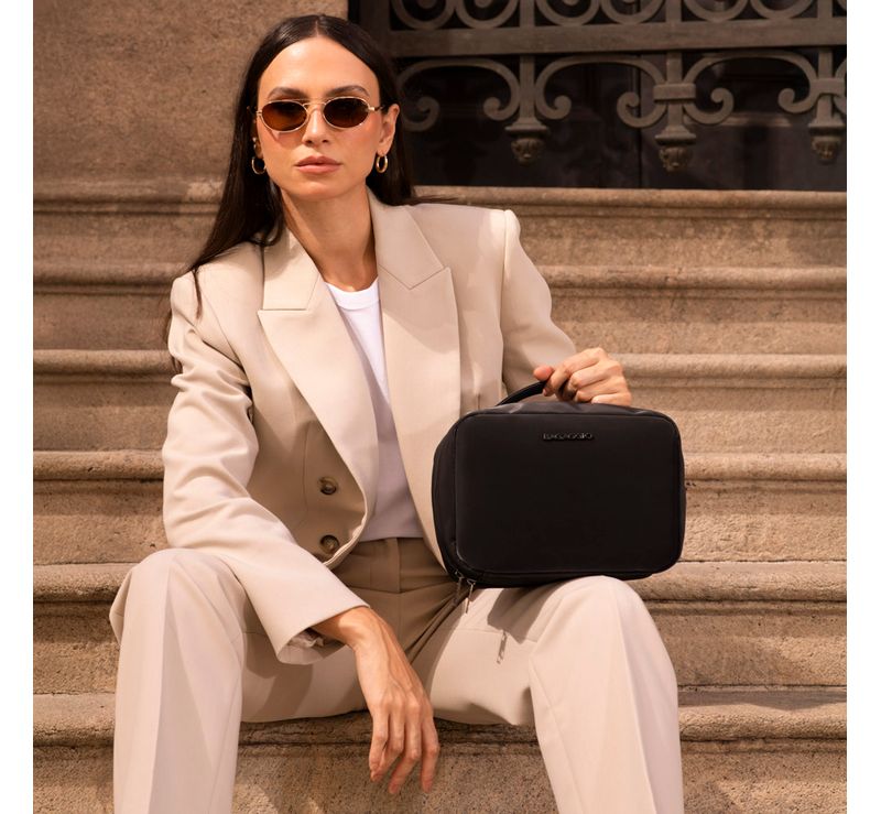 0146508458001 - NECESSAIRE DE VIAGEM FEMININA GRANDE DONNA  PRETA_H.JPG