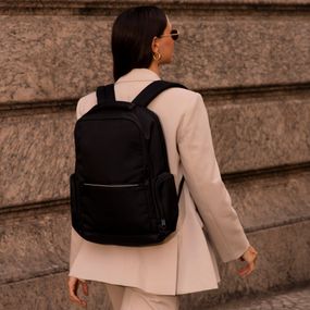 Mochila Feminina Grande Executiva Royale Preta