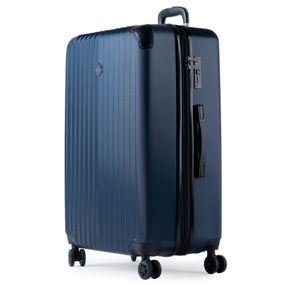 Mala de Viagem Grande 32 Kg ABS 4 Rodas Turquia II Azul Marinho