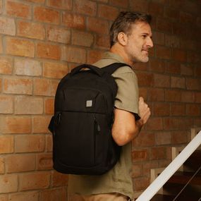 Mochila Masculina para Notebook Vision Preta