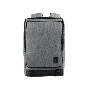 Mochila Masculina Executiva Para Notebook City Block Cinza