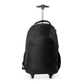 Mochila Masculina Grande Executiva Com Rodas para Notebook City Safe Preta