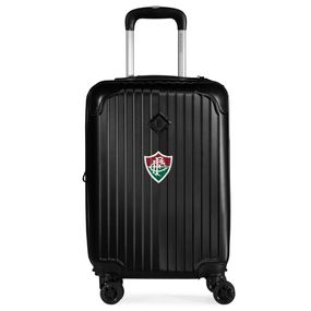 Mala de Bordo Fluminense 10 Kg ABS 4 Rodas Premium Oficial Preta