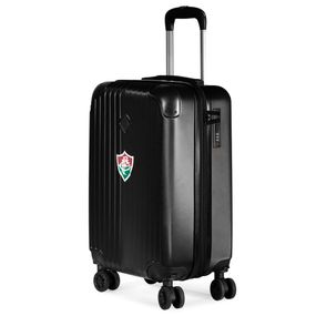 Mala de Bordo Fluminense 10 Kg ABS 4 Rodas Premium Oficial Preta