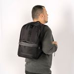 0226625458001 - MOCHILA MASCULINA COM PORTA NOTEBOOK BG NET  PRETA