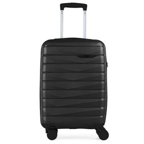 Mala de Bordo 10 kg Polipropileno 4 Rodas Route Preta